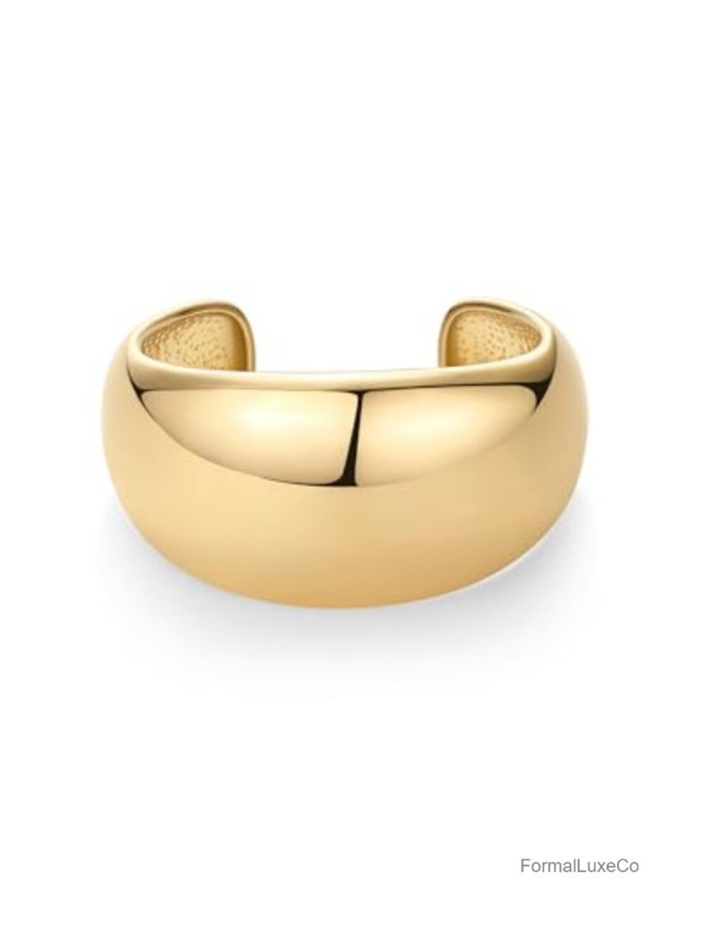 Gold Dome Cuff Bracelet